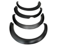 Flares for ML / MN Mitsubishi Triton - Matte Black - Set of 4 (2006 - 2015)-Aussie 4x4 Pro