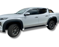 Flares for MQ Mitsubishi Triton - Matte Black - Set of 4 (2019 Onwards)-Aussie 4x4 Pro