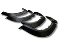 Flares for MR Mitsubishi Triton - Matte Black - Heavy Duty Style - Set of 4 (2019 - 2024)-Aussie 4x4 Pro