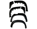 Flares for MR Mitsubishi Triton - Matte Black - Heavy Duty Style - Set of 4 (2019 - 2024)-Aussie 4x4 Pro