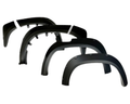 Flares for MR Mitsubishi Triton - Matte Black - Heavy Duty Style - Set of 4 (2019 - 2024)-Aussie 4x4 Pro