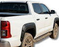 Flares for MV Mitsubishi Triton - Matte Black - Heavy Duty Style - Set of 4 (2023 Onwards)-Aussie 4x4 Pro