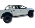 Flares for NP300 D23 Nissan Navara - Matte Black - Set of 4 (2015 - 2020)-Aussie 4x4 Pro