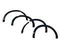 Flares for NP300 D23 Nissan Navara - Matte Black - Set of 4 (2015 - 2020)-Aussie 4x4 Pro