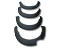 Flares for Nissan Navara NP300 D23 - Matte Black - Heavy Duty Style - Set of 4 (2014 - 2020)-Aussie 4x4 Pro