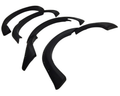 Flares for PX1 Ford Ranger XL / XLT - Matte Black - Heavy Duty Style - Set of 4 (2012 - 2015)-Aussie 4x4 Pro