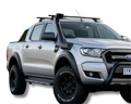 Flares for PX2 Ford Ranger - Matte Black - Slim Style - Set of 4 (2012 - 2018)-Aussie 4x4 Pro