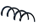 Flares for PX3 Ford Ranger MK3 with Sensor - Matte Black - Slim Style - Set of 4 (2019 - 2022)-Aussie 4x4 Pro