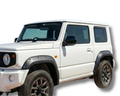 Flares for Suzuki Jimny JB64 / JB74 - Textured Black - Slim Style - Set of 4 (2019 Onwards)-Aussie 4x4 Pro
