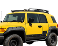 Flares for Toyota FJ Cruiser - Textured Black - Heavy Duty Style - Set of 4 (2007 - 2014)-Aussie 4x4 Pro