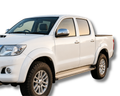 Flares for Toyota Hilux SR / SR5 - White - Set of 2 for Front Wheel Arches (2011 - 2015)-Aussie 4x4 Pro