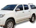 Flares for Toyota Hilux SR / SR5 Dual Cab - Gloss White - Set of 4 (2011 - 2014)-Aussie 4x4 Pro