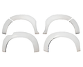 Flares for Toyota Hilux SR / SR5 Dual Cab - Gloss White - Set of 4 (2011 - 2014)-Aussie 4x4 Pro