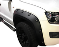 Flares for Volkswagen Amarok - Matte Black - Heavy Duty Style - Set of 4 (2010 - 2020)-Aussie 4x4 Pro