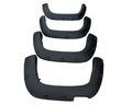 Flares for Volkswagen Amarok - Matte Black - Heavy Duty Style - Set of 4 (2010 - 2020)-Aussie 4x4 Pro