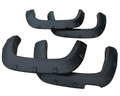 Flares for Volkswagen Amarok - Matte Black - Heavy Duty Style - Set of 4 (2010 - 2020)-Aussie 4x4 Pro