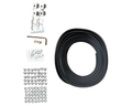 Flares for Volkswagen Amarok - Matte Black - Heavy Duty Style - Set of 4 (2010 - 2020)-Aussie 4x4 Pro