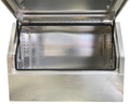 Flat Aluminium 3/4 Side Opening Toolbox - 1400x600x850mm-Aussie 4x4 Pro
