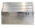Flat Aluminium 3/4 Side Opening Toolbox - 1400x600x850mm-Aussie 4x4 Pro
