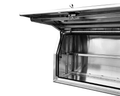 Flat Aluminium Full Side Opening Toolbox - 1700x600x850mm-Aussie 4x4 Pro