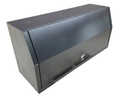 Flat Aluminium Full Side Opening Toolbox - Black - 1400x600x850mm-Aussie 4x4 Pro