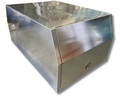 Flat Aluminium Gullwing Canopy Toolbox - 1780x1000x850mm-Aussie 4x4 Pro