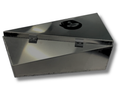 Flat Aluminium Tapered Undertray Toolboxes - Black - Pair - 1070x210x400mm-Aussie 4x4 Pro