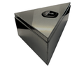 Flat Aluminium Tapered Undertray Toolboxes - Black - Pair - 1070x210x400mm-Aussie 4x4 Pro