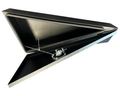 Flat Aluminium Tapered Undertray Toolboxes - Black - Pair - 1070x210x400mm-Aussie 4x4 Pro