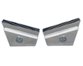 Flat Aluminium Tapered Undertray Toolboxes - Pair - 600x230x440mm-Aussie 4x4 Pro