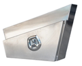 Flat Aluminium Tapered Undertray Toolboxes - Pair - 600x230x440mm-Aussie 4x4 Pro