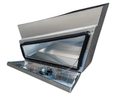 Flat Aluminium Tapered Undertray Toolboxes - Pair - 750x230x440mm-Aussie 4x4 Pro
