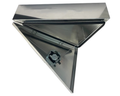 Flat Aluminium Tapered Undertray Toolboxes - Pair - 810x210x400mm-Aussie 4x4 Pro
