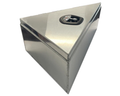 Flat Aluminium Tapered Undertray Toolboxes - Pair - 850x210x400mm-Aussie 4x4 Pro