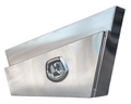 Flat Aluminium Tapered Undertray Toolboxes - Pair - 900x230x440mm-Aussie 4x4 Pro