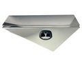 Flat Aluminium Tapered Undertray Toolboxes - Pair - 970x210x400mm-Aussie 4x4 Pro