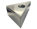 Flat Aluminium Tapered Undertray Toolboxes - Pair - 970x210x400mm-Aussie 4x4 Pro