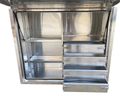 Flat Aluminium Toolbox with Shelves & Drawers - 1400x600x1150mm-Aussie 4x4 Pro