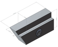 Flat Aluminium Undertray Toolboxes - Black - Pair - 900x230x400mm-Aussie 4x4 Pro