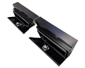 Flat Aluminium Undertray Toolboxes - Black - Pair - 900x230x400mm-Aussie 4x4 Pro
