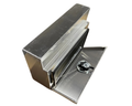Flat Aluminium Undertray Toolboxes - Pair - 750x230x400mm-Aussie 4x4 Pro