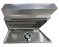 Flat Aluminium Undertray Toolboxes - Pair - 750x230x400mm-Aussie 4x4 Pro