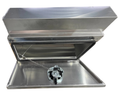 Flat Aluminium Undertray Toolboxes - Pair - 900x235x400mm-Aussie 4x4 Pro