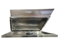 Flat Aluminium Undertray Toolboxes - Pair - 900x235x400mm-Aussie 4x4 Pro