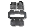 Floor Mats for 300 Series Toyota Landcruiser 7 Seater - Heavy Duty Waterproof (2021 Onwards)-Aussie 4x4 Pro