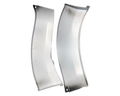 Front Lower Flares for Toyota Hilux SR / SR5 - Gloss Black - Set of 2 (2011 - 2015)-Aussie 4x4 Pro
