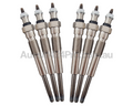 Glow Plugs x 6 for 75 / 78 / 79 / 105 Series Toyota Landcruiser HZJ75 / HZJ78 / HZJ79 / HZJ105 4.2L 6Cyl Diesel-Aussie 4x4 Pro