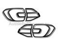 Head Light & Tail Light Trims for Ford Everest UA - Matte Black (2015 - 2022)-Aussie 4x4 Pro