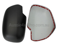 Mirror Covers for ML Mitsubishi Triton - Matte Black - Pair (2006 - 2009)-Aussie 4x4 Pro