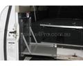 Rear Barn Door Fold Down Table for GQ Nissan Patrol Wagon - Passenger Side - No Speaker Hole (1988 - 1998)-Aussie 4x4 Pro